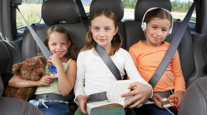 viaggio in auto con bambini